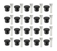 Gettimore Lot de 20 capuchons de buse compatibles avec les têtes d'arrosage Hunter, couvercle de tête de pulvérisation en ABS avec filet de filtre intégré pour l'irrigation de jardin, noir