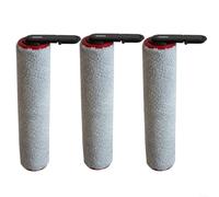 Gettimore Lot de 3 brosses à rouleau en microfibre compatibles avec X4 Plus/X4 pour Pro/Series, lavable à sec et humide pour brosse principale sols durs