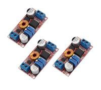 Gettimore Lot de 3 convertisseurs d'alimentation XL4015 5 A DC-DC réglables 0,8 V-30 V Sortie 5 V-32 V Entrée 95 % d'efficacité pour batterie LED électronique automobile