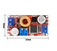 Gettimore Lot de 3 convertisseurs de puissance XL4015 5 A DC-DC, sortie réglable 0,8 V-30 V, entrée 5 V-32 V, efficacité de 95 %, pour charge LED et projets électroniques