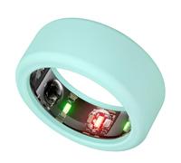 Gettimore Lot de 3 coques de protection en silicone pour bague Oura Ring 3/4 et Samsung Galaxy Ring - Doux pour la peau, anti-rayures avec ajustement confortable - Noir/rose/vert/bleu/violet/blanc