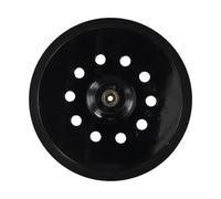 Gettimore Lot de 3 patins de ponçage muraux de 215 mm à 10 trous avec filetage de 16 mm pour cloison sèche, plaque arrière en mousse souple ABS