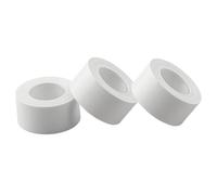 Gettimore Lot de 3 rouleaux de papier d'étiquettes en vinyle imperméable pour imprimantes MAKEID L1, D30 et D11, finition mate, anti-rayures et à l'huile, 16 mm x 4 m