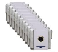 Gettimore Lot de 4/10 sacs à poussière pour aspirateur Ecovacs pour Deebot T30S, T30 Pro, Omni pour Combo aspirateur de rechange, pièces de rechange