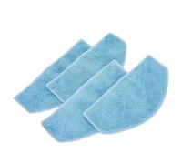 Gettimore Lot de 4/10 serpillères lavables de rechange pour aspirateur Tikom G8000 Pro, Honiture G20 - Tampons de nettoyage en microfibre pour taches de sol, empreintes de pieds, huile, jus