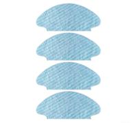 Gettimore Lot de 4 chiffons de nettoyage en microfibre pour aspirateur robot BXRV500E très absorbant pour taches de sol, huile, jus de fruits, facile à remplacer