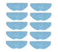 Gettimore Lot de 4 chiffons en microfibre pour aspirateur robot Botslab S8 Plus, bleu, compatible avec sols durs