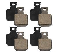 Gettimore Lot de 4 paires de plaquettes de frein à disque Magura MT5 MT7 en résine pour vélo, 295 x 19 x 36 mm, pour vélo, fonctionnement léger et silencieux avec puissance d'arrêt améliorée