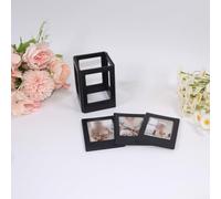 Gettimore Lot de 5 cadres photo magnétiques pour écran photo Fujifilm Instax Mini 7,6 cm, compatible avec Mini 11 9 8, noir et blanc