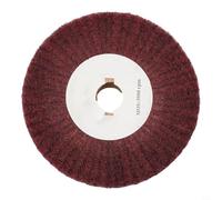 Gettimore Lot de 5 disques abrasifs à lamelles en nylon grain 320, meule non tissée pour polissage des métaux, pour outils Foredom, 2 largeurs