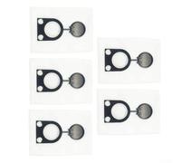 Gettimore Lot de 5 sacs d'aspirateur pour Berner BWDVC, AS 1032/1232, Cleanstar SX 1225, FB 25/32/35