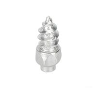 Gettimore Lot de 50 crampons antidérapants en carbure de tungstène pour moto, VTT, bottes de neige avec outil d'installation