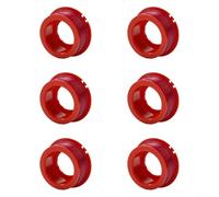 Gettimore Lot de 6 bobines de rechange pour débroussailleuse Flymo FLY031, pour ET21, tête en plastique de 5 mètres pour coupe d'herbe