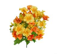 Gettimore Lot de 6 bouquets de marguerites artificielles en soie avec 28 têtes par tige pour arrangements de mariage, fêtes, décoration d'intérieur, jardin, environ 34 cm de long, couleurs assorties
