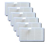 Gettimore Lot de 6 filtres pour aspirateur Monsga MS1 pour robot Max, pièces de rechange pour squames et poussières, faciles à nettoyer