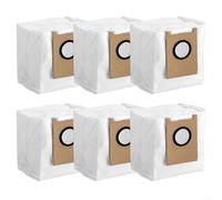Gettimore Lot de 6 sacs à poussière de 3 l pour aspirateur Eufy 3 en 1 E20, tissus non tissés pour une filtration fiable et une facilité d'utilisation