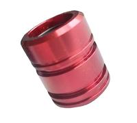 Gettimore Manchon adaptateur de poids pour équipement de fitness, bague de guidage en alliage d'aluminium, diamètre extérieur 32 mm, diamètre intérieur 20 mm, hauteur 35 mm, rouge