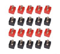 Gettimore Métal ABS 2 broches pour connecteur audio DIN pour systèmes Home Cinéma