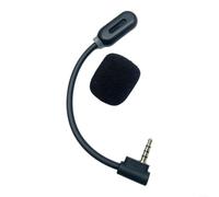 Gettimore Microphone de jeu compatible Alienware AW for Pro, connecteur doré de 3,5 mm avec effets de lumière LED, design léger de 11 g pour une communication transparente