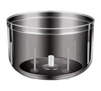 Gettimore Mini hachoir à ail électrique sans fil avec moteur 300 W rechargeable par USB avec batterie de 1200 mAh pour cuisine, blanc