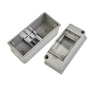 Gettimore Mini unité consommateur pour garage 40 A 30 mA RCD 2 voies avec MCB IP65 Boîte à fusibles anti-poussière