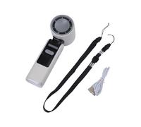 Gettimore Mini ventilateur USB haute vitesse avec affichage numérique pour camping, voyage, 100 réglages turbo, ventilateur de refroidissement portable pour une utilisation polyvalente, matériau ABS