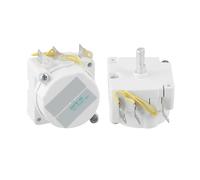 Gettimore Minuteur mécanique 15 A AC250 V avec 3 broches et hauteur de tige de 1,5 cm, construction en métal et plastique, compatible avec autocuiseur électrique DDFB-30 et appareils à pôle ombragé