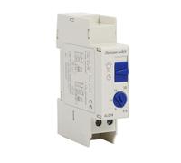 Gettimore Minuteur pour éclairage d'escalier, AC 220-240 V Interrupteur automatique avec minuterie de 0,5 à 20 minutes, relais mécanique économe en énergie pour contrôle de l'éclairage, blanc