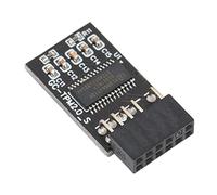 Gettimore Module de sécurité TPM 2.0 pour PC - LPC 12 broches SPI compatible avec les cartes mères AMD B550/B450/B460 - Améliore le cryptage et la sécurité du système pour Windows 11