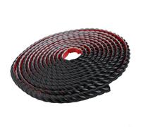 Gettimore Moulure murale flexible 5 m x 20 mm Bande autocollante en PVC pour miroir, plafond, fond de salon, cadre photo, bordure autocollante