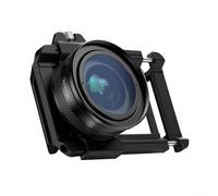 Gettimore Objectif macro zoom pour téléphone 10-20x avec ouverture F1.05, fixation pour appareil photo en gros plan