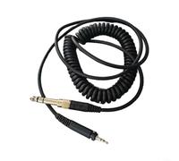Gettimore Oxygen- Câble de casque en cuivre plaqué or de 3,5 mm vers 2,5 mm pour casque audio de remplacement SHR440 SHR840 SHR940 750DJ Noir 2,5 m