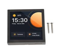 Gettimore Panneau de commande Smart Home avec écran tactile et passerelle Zigbee intégrée, compatible avec SONOFF NSPanel Pro, hub sans fil pour la gestion des appareils et des scènes Noir