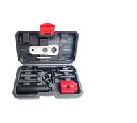 Gettimore Perceuses électriques sans fil M10 avec 6 mandrins et clé dans un étui en plastique