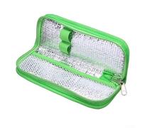 Gettimore Pochette d'alimentation pour diabétique avec doublure en | Pour un design convivial TSA, s'adapte aux bagages à main, contrôle de sécurité facile, compact de 20 cm de long