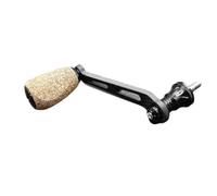 Gettimore Poignée à bascule en fibre de carbone pour moulinet Shimano Stella Cardif Sephia 70 mm Pièce de rechange avec roulements Noir