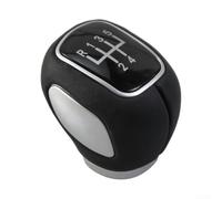 Gettimore Pommeau de levier de vitesse pour Chevrolet Cruze 2009-2015 et Mitsubishi Outlander 2006 5/6 vitesses Boîte manuelle Plastique ABS + Cuir Noir