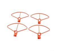 Gettimore Protection d'hélice à dégagement rapide pour DJI Mini 5 Pro - Protection d'hélices ABS réduisant le risque de dommages causés par les accidents (orange)