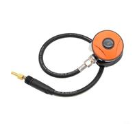 Gettimore Régulateur de plongée non réglable Deuxième 2ème étape avec tuyau en résine de silicone léger Embouchure ergonomique Prise en main confortable pour les activités de plongée avec tuba