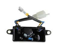 Gettimore Régulateur de tension pour générateurs AVR GP3250 LP3250, type carré 1 kW à 4,5 kW avec connexion 6 fils et condensateur 250 V 220 uF