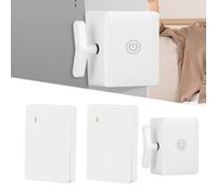 Gettimore Robot interrupteur sans fil pour bouton intelligent charge 2 heures RF télécommande lumière poussoir doigt bot pour contrôle de chevet Blanc