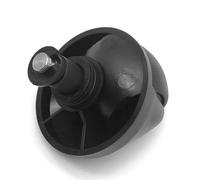 Gettimore Roue avant pour aspirateur Dreame D9 L20 Ultra X40 Ultra X30 Ultra L10s Pro Series Accessoire de rechange Roulette pivotante en plastique avec maniabilité fluide pour tapis et carreaux