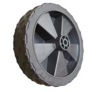 Gettimore Roue de chariot de camping pliable en polypropylène de 16,5 cm, capacité de charge de 150 kg, bande de roulement silencieuse antidérapante, pour chariots et chariots