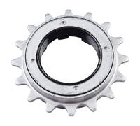 Gettimore Roue libre 12T/16T à vitesse unique BMX, Fixie & E-for Bike Cog arrière Argent ou or, compatible métrique, 60 g