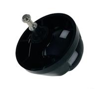 Gettimore Roulette avant pour robot de rechange pour aspirateur, roulette en plastique facile à installer, noir