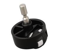 Gettimore Roulette de roue avant pour aspirateur ZACO W400 W450 W455, pièce de rechange en plastique et métal