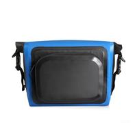 Gettimore Sac banane léger et imperméable pour les amateurs de plein air, sac de cyclisme avant réglable (bleu clair)