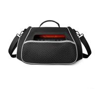 Gettimore Sac de rangement en EVA pour Soundcore Boom 2 Plus, étui de voyage perméable au son avec pochette de protection portable 20 x 43 x 24 cm pour haut-parleur extérieur