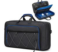 Gettimore Sac de rangement multifonctionnel pour contrôleur DJ et ordinateur portable 15,6", housse en tissu Oxford, 31 x 20 x 45 cm, compatible avec DDJ-FLX4 / DDJ-400 / DDJ-REV1, gris