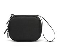 Gettimore Sac de rangement portable hydrofuge pour drone DJI Nano, 15,6 x 12,2 x 6 cm EVA et étui en tissu avec longue poignée et mousqueton clip, noir